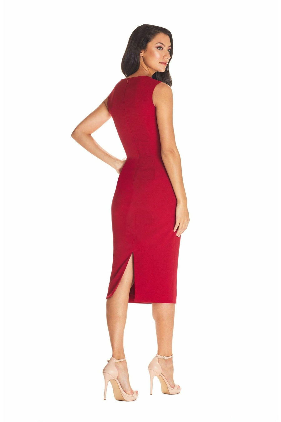 dress the population elle Elle Dress XXS / PINE