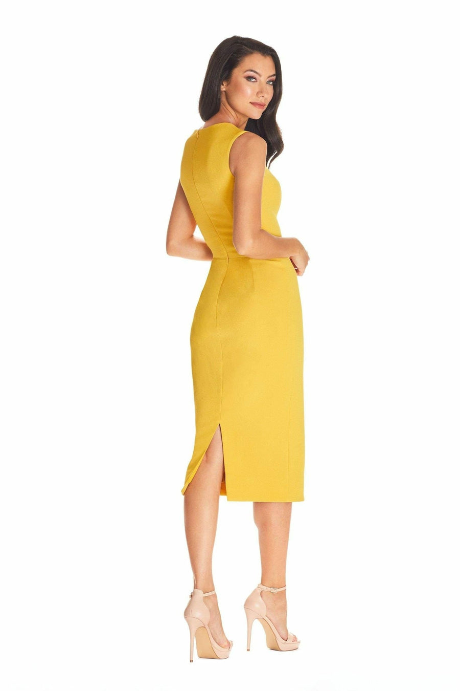 Dress The Population Elle Dress - Yellow - S Dress The Population Elle Dress - Yellow - S