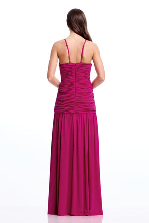 Elora Gown / DARK FUCHSIA