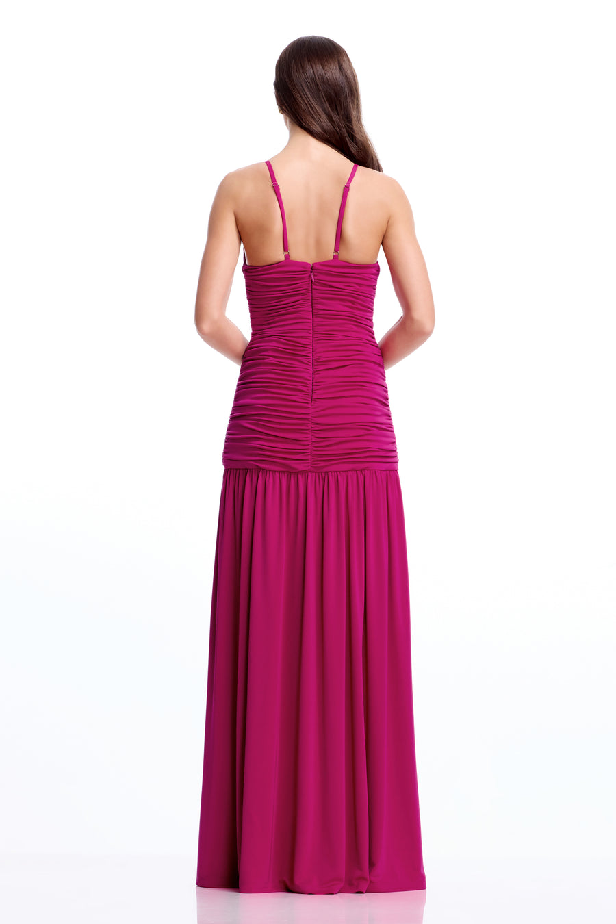 Elora Gown / DARK FUCHSIA