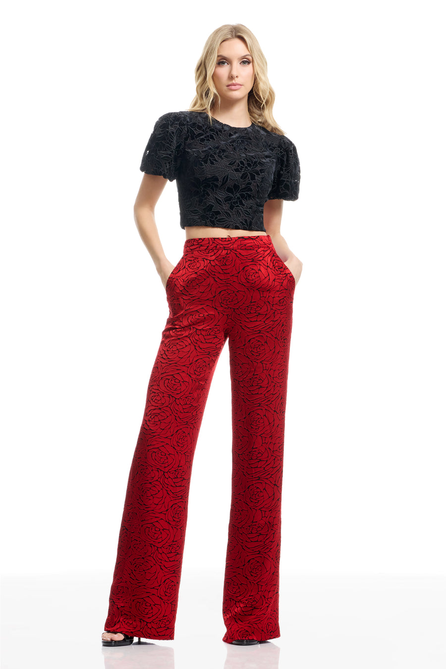 HADLEY PANT / ROUGE MULTI