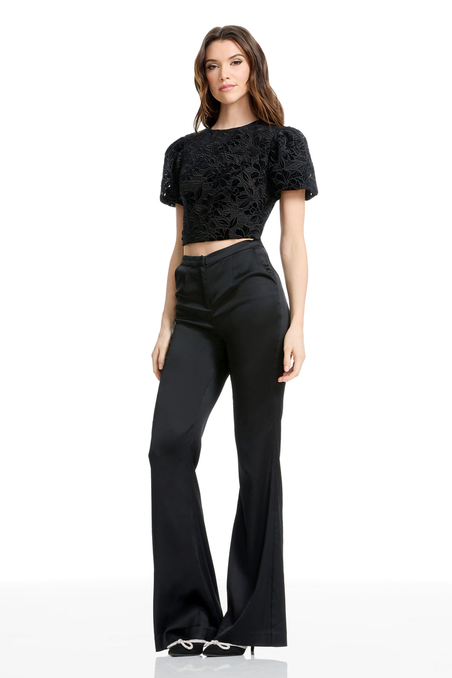 ELSIE TOP / MOCHA-BLACK