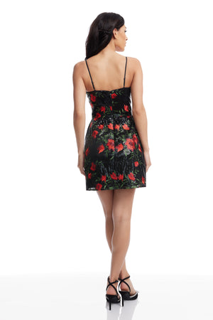 Elva dress / ROUGE MULTI