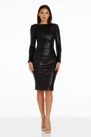 Emery Dress / BLACK