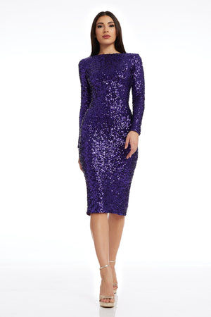 Emery Dress / VIOLET