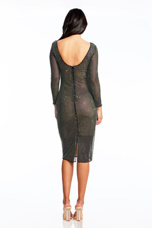 Emery Dress / BLACK MULTI