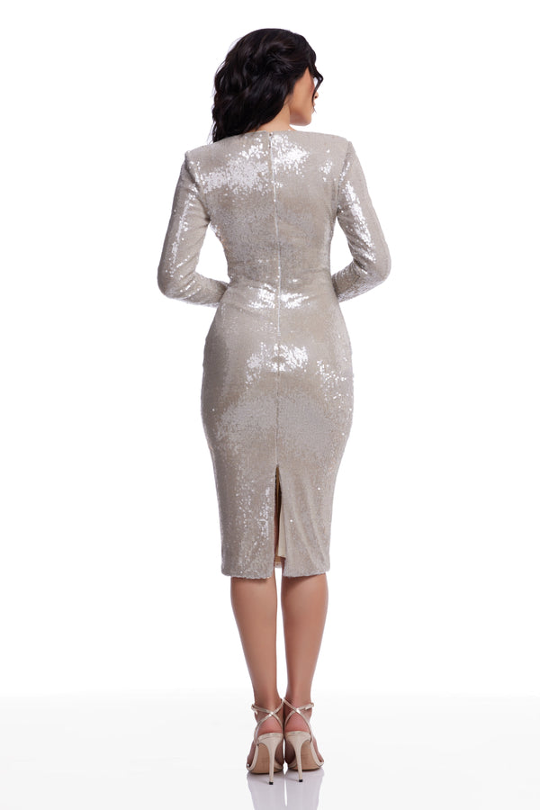 Emmalyn Dress / DARK PEARL