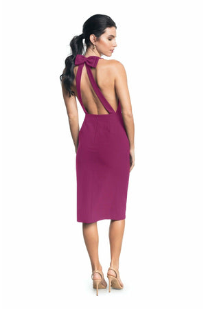 Emme Dress / DARK MAGENTA