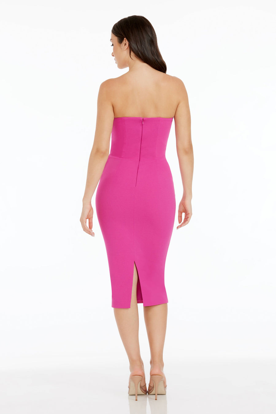 Erica Dress / BRIGHT FUCHSIA