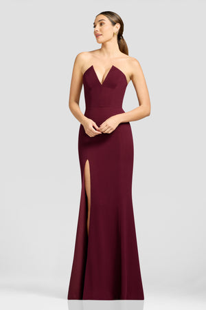 Fernanda Gown / BURGUNDY