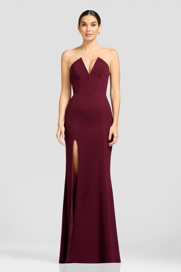 Fernanda Gown / BURGUNDY