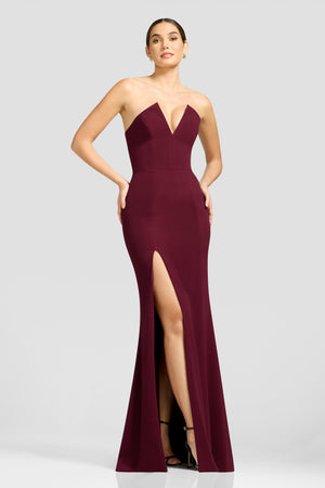 Fernanda Gown / BURGUNDY