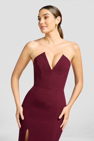 Fernanda Gown / BURGUNDY