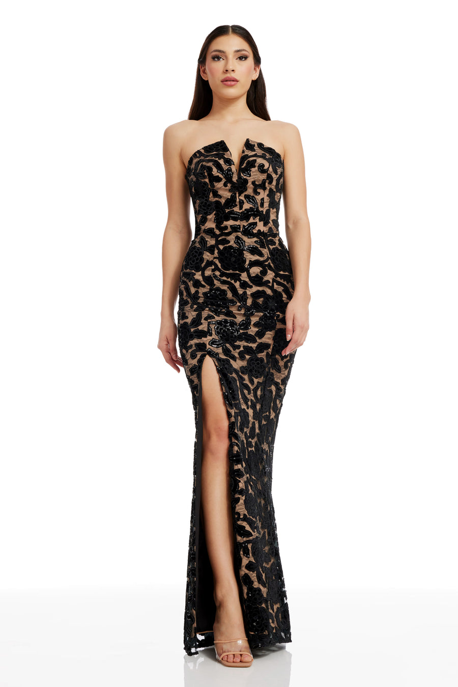 Fernanda Gown / BLACK-NUDE
