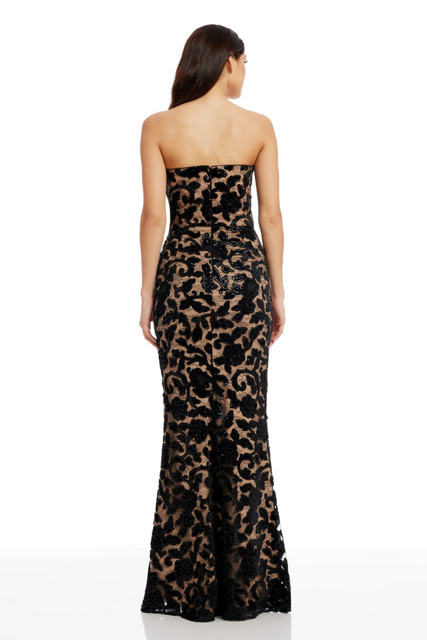 Fernanda Gown / BLACK-NUDE