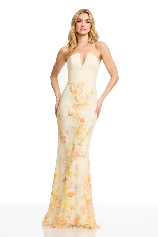 FERNANDA DRESS / IVORY MULTI