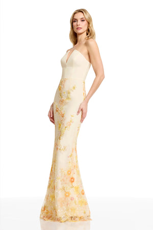 FERNANDA DRESS / IVORY MULTI