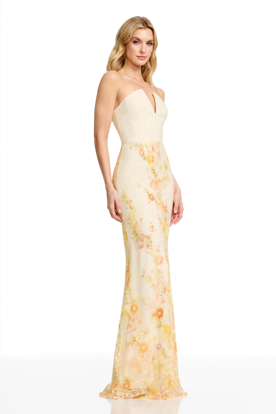 FERNANDA DRESS / IVORY MULTI