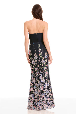 FERNANDA DRESS / NAVY MULTI