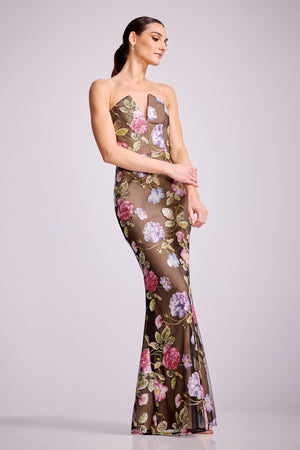 Fernanda Gown / BLACK MULTI