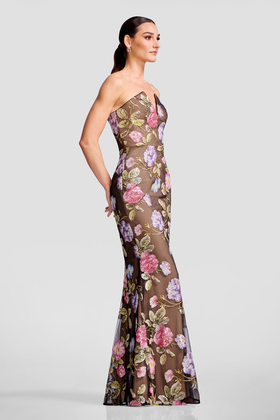 Fernanda Gown / BLACK MULTI