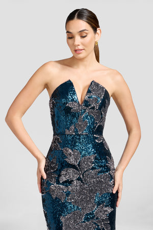 Fernanda Dress / SILVER MULTI