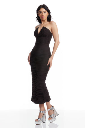 Ferra Dress / MOCHA