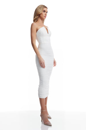 Ferra Dress / OFF WHITE