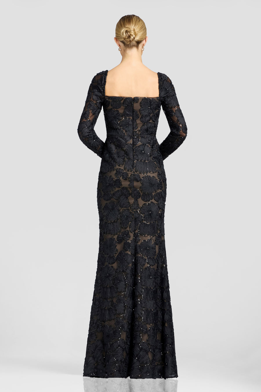 Foster Dress / BLACK-NUDE