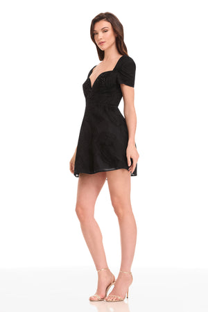 FRANCESCA DRESS / BLACK