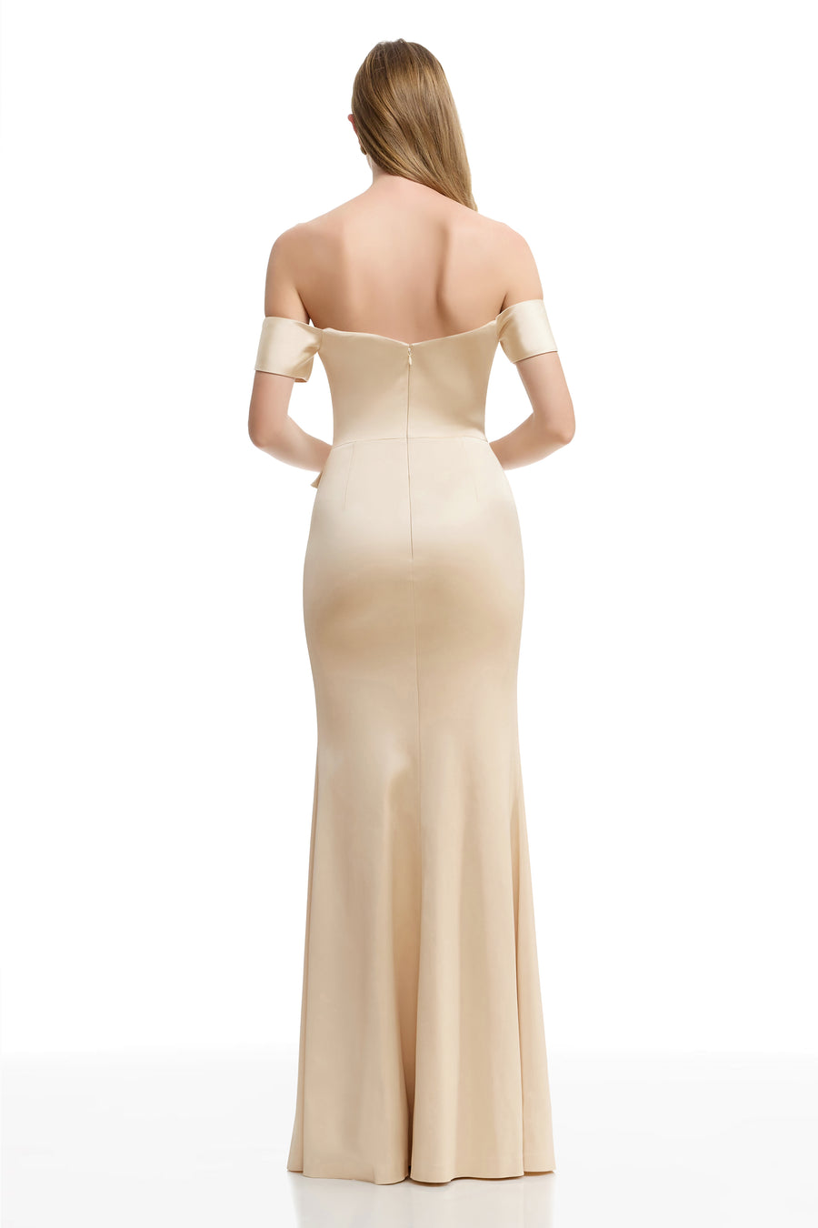 GABRIELLE GOWN / CHAMPAGNE