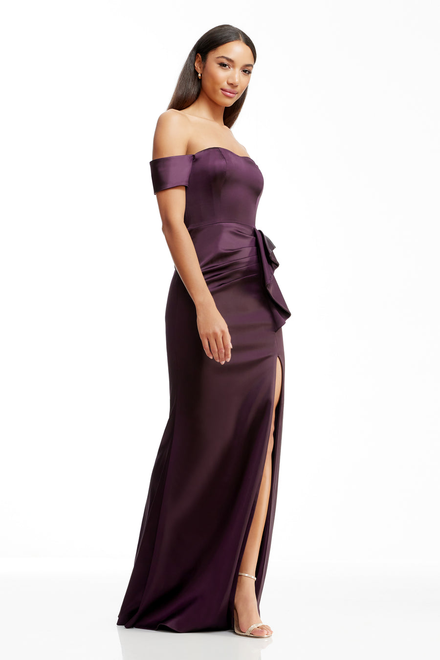 dress the population gabriella Dress The Population Gabriella Lace One Shoulder Dress in Rouge Multi Size Med