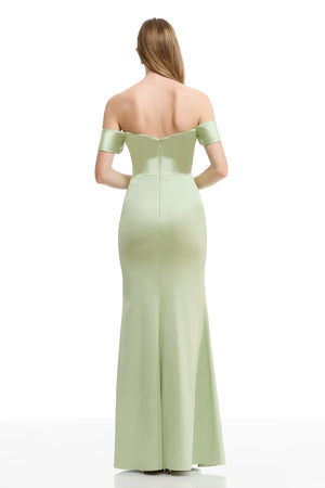 GABRIELLE GOWN / SAGE
