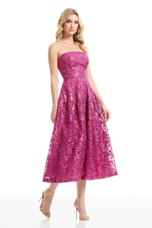 GEMMA DRESS / BRIGHT FUCHSIA