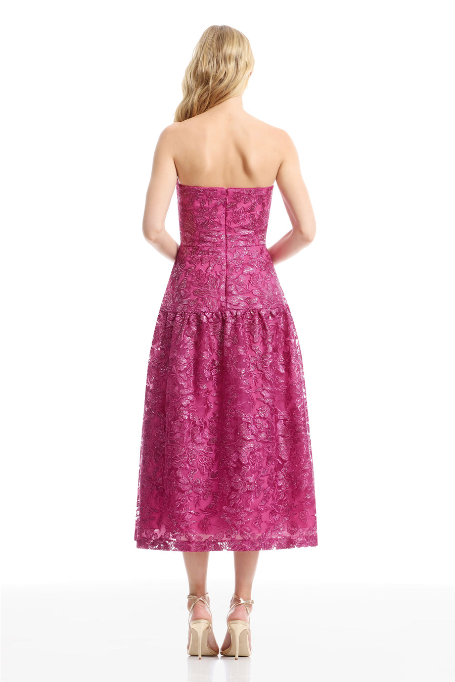 GEMMA DRESS / BRIGHT FUCHSIA