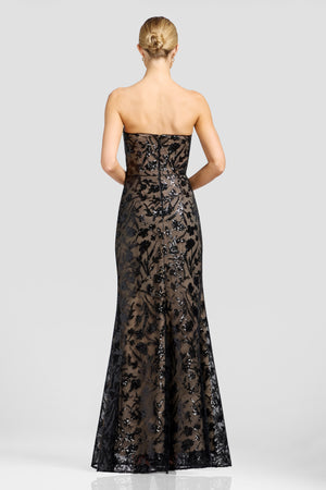 Genesis Dress / BLACK-NUDE