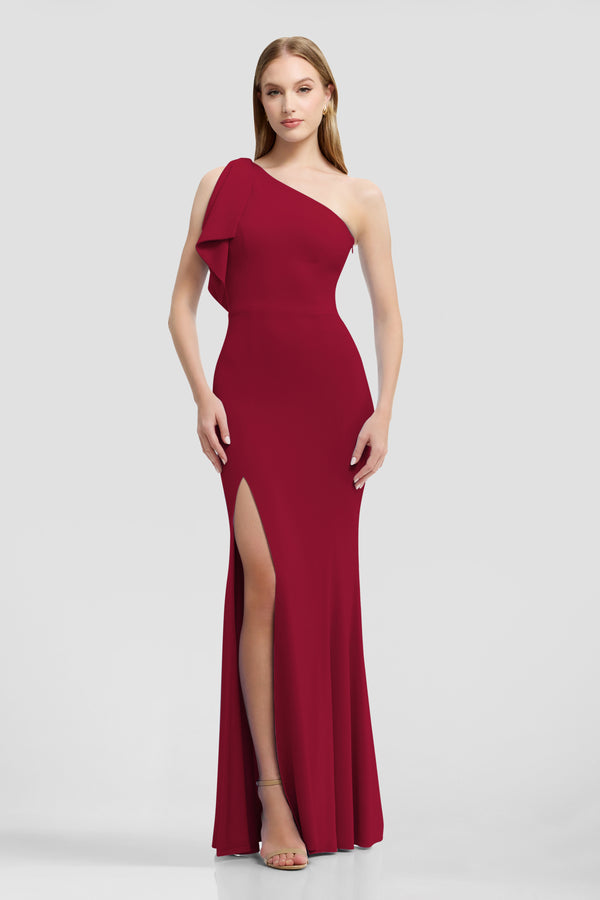 GEORGINA DRESS / GARNET