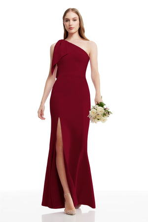GEORGINA DRESS / GARNET