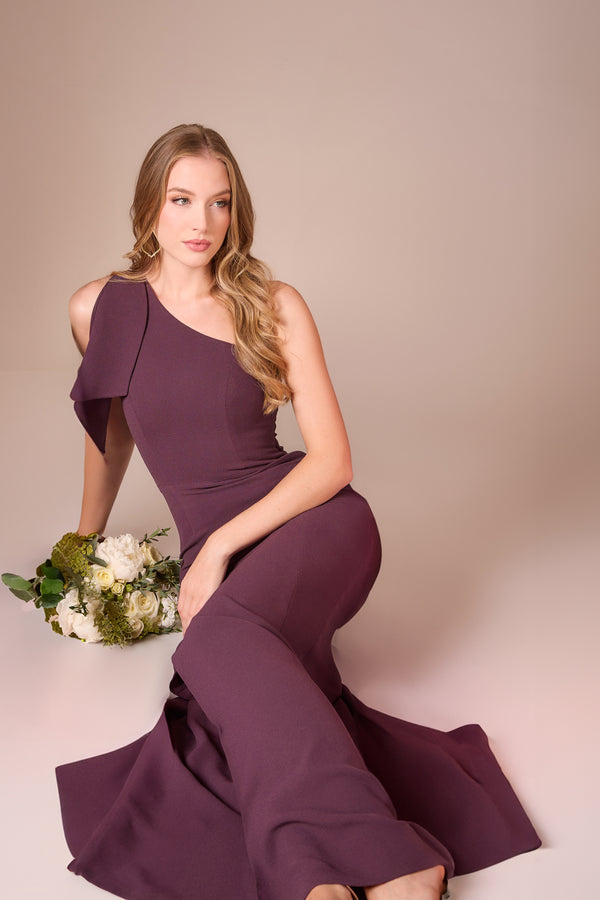 GEORGINA DRESS / MIDNIGHT PLUM