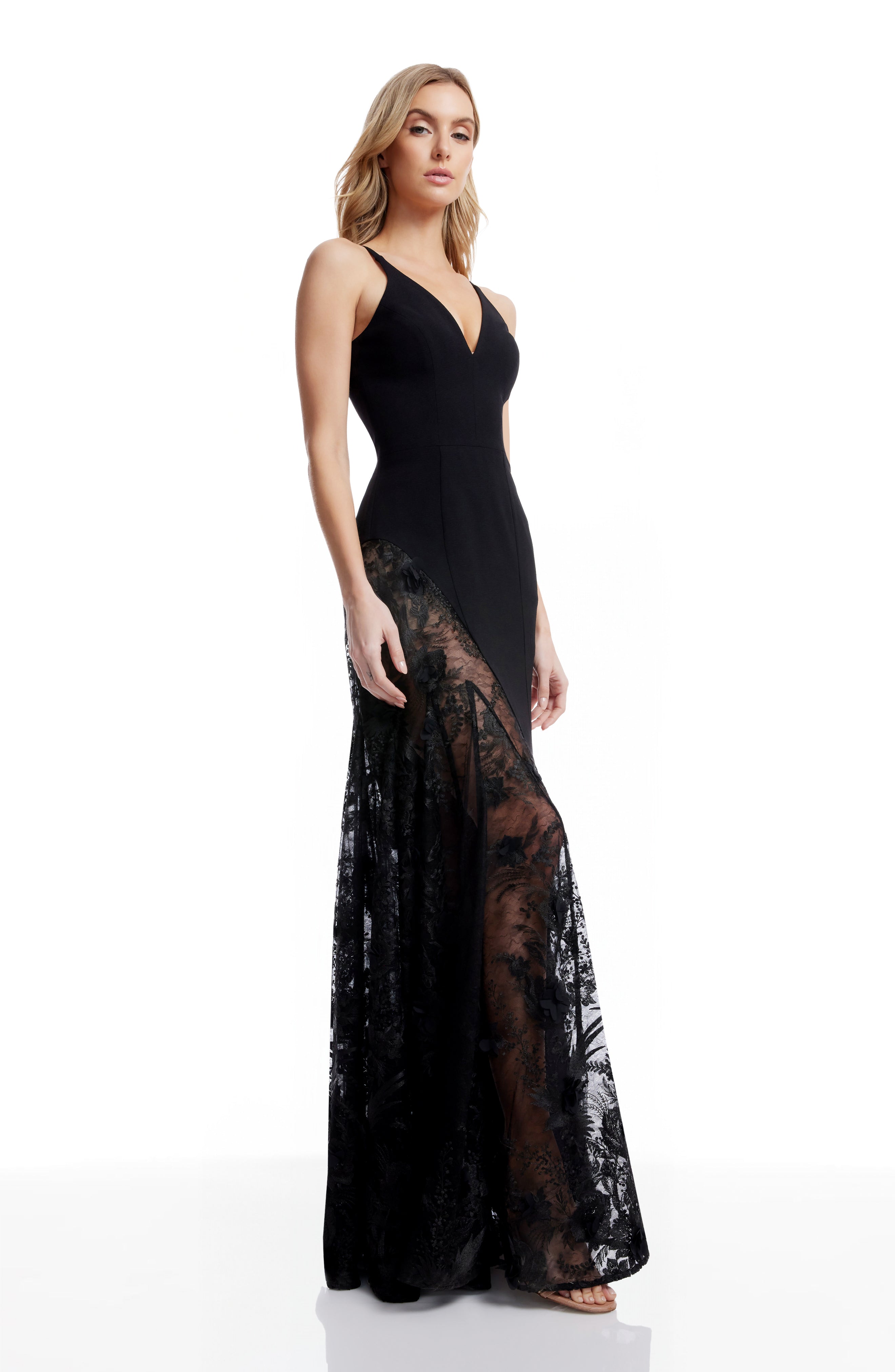 green emerald velvet dress Women's Gianna Embroidered Yellow Long Maxi Dress main image 0