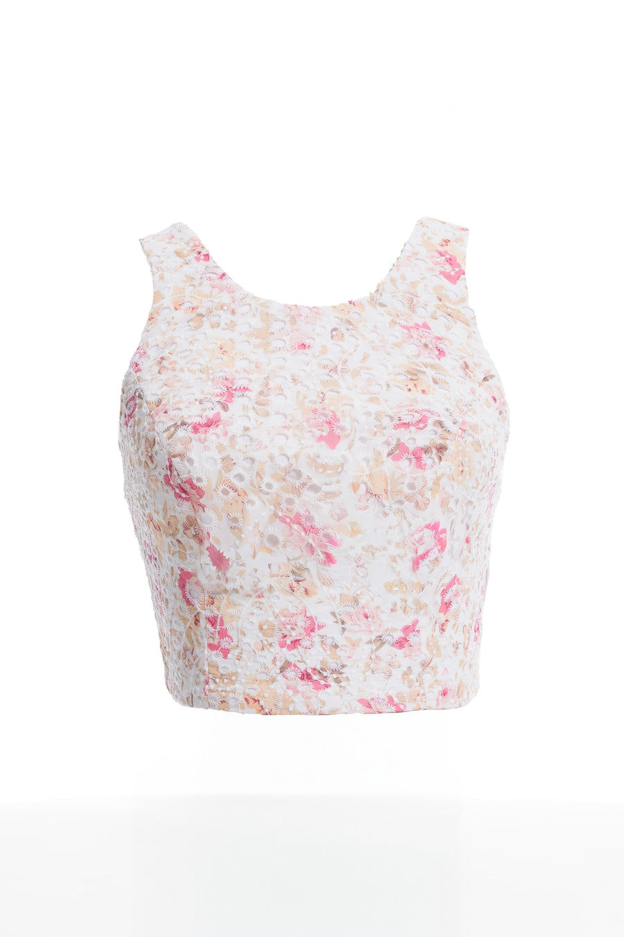 GINNY TOP / OFF WHITE MULTI