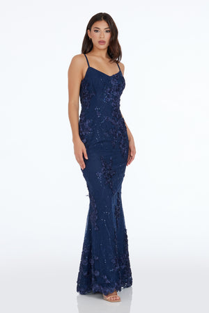 Giovanna Dress / NAVY
