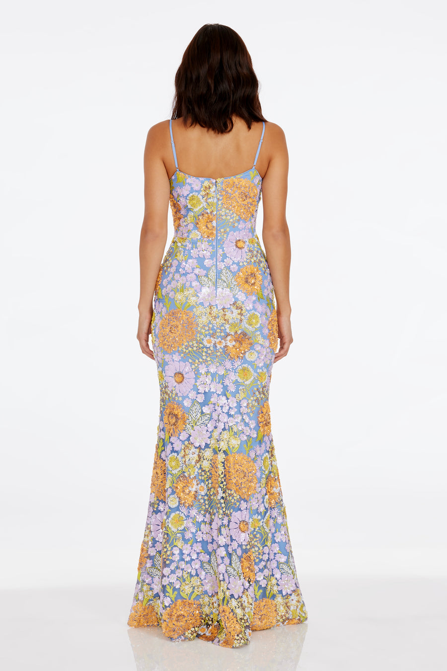 Giovanna Dress / LAVENDER MULTI