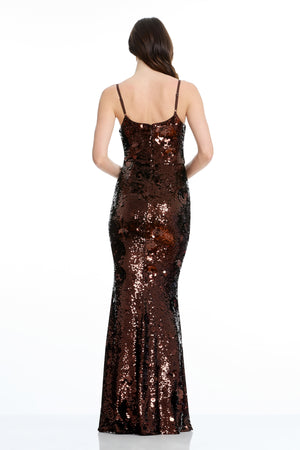 GIOVANNA DRESS / MOCHA