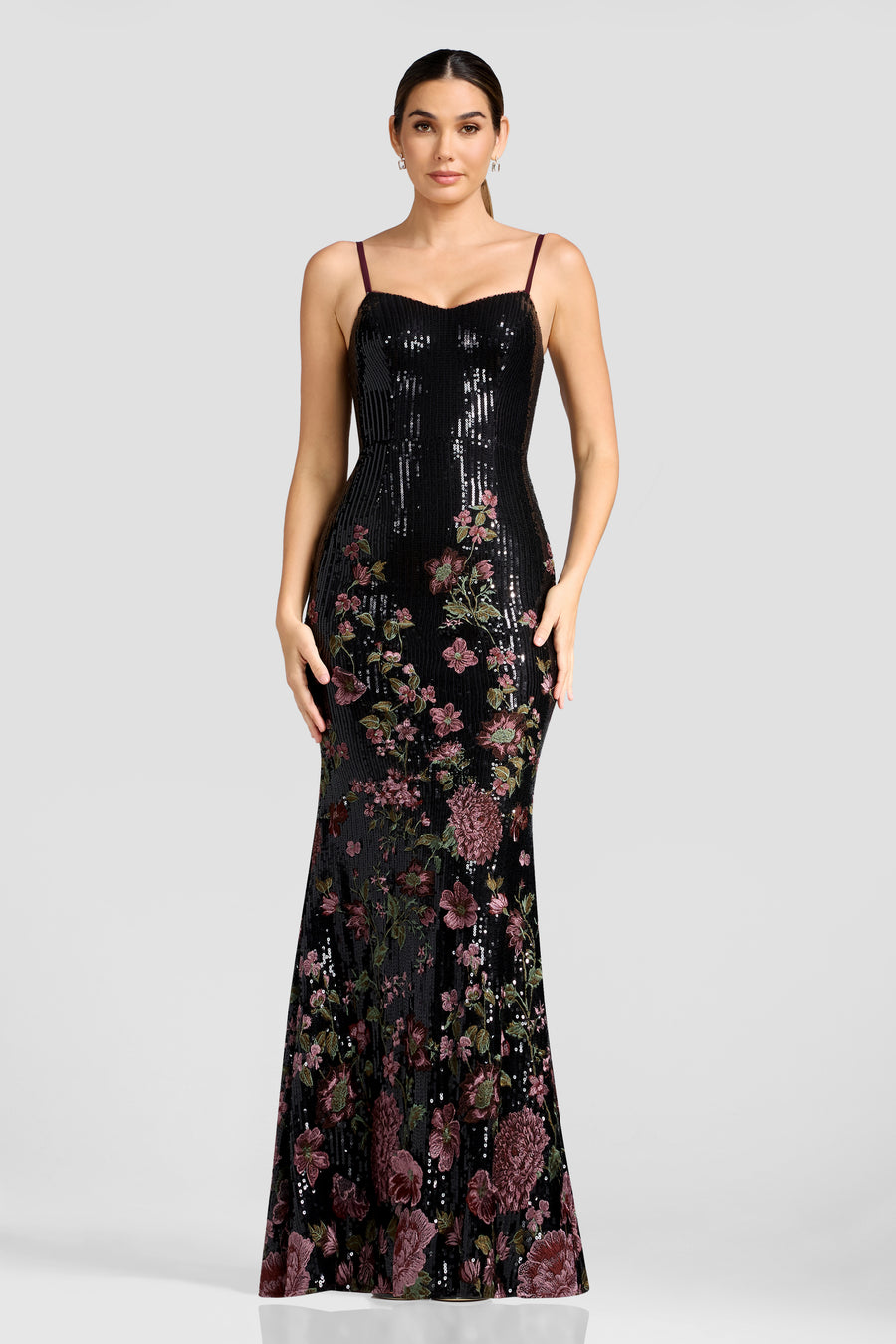 Giovanna Gown / BLACK MULTI