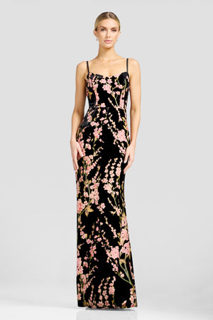 Giovanna Gown / BLACK MULTI