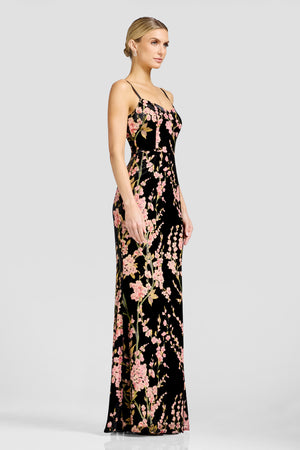 Giovanna Gown / BLACK MULTI