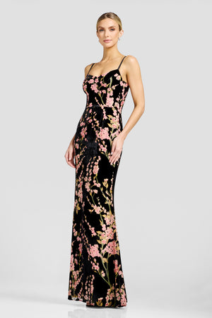 Giovanna Gown / BLACK MULTI