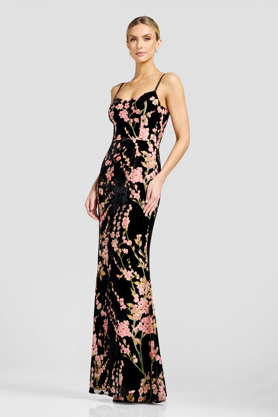Giovanna Gown / BLACK MULTI