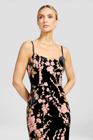 Giovanna Gown / BLACK MULTI